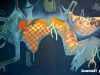 Bayarmagnai A - Confusion - Oil on canvas - 90x150 cm